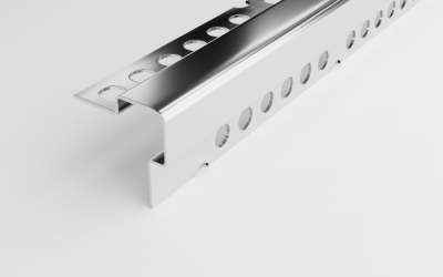 Угловой защитный профиль для плитки ПК 8-20 (2700, 001, Полированная нержавеющая сталь, AISI 304)