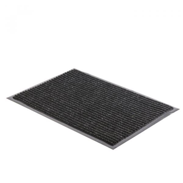 Коврик влаговпитывающий, ребристый стандарт Юнион Трейд (черный) 60х90