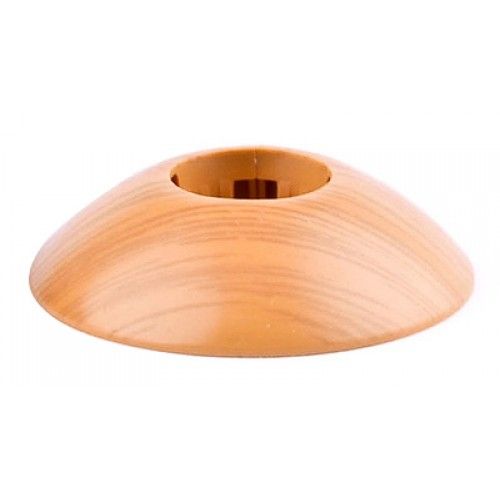 Розетта напольная для металлопластиковых труб D26 мм(2 шт./уп.) Дуб светлый