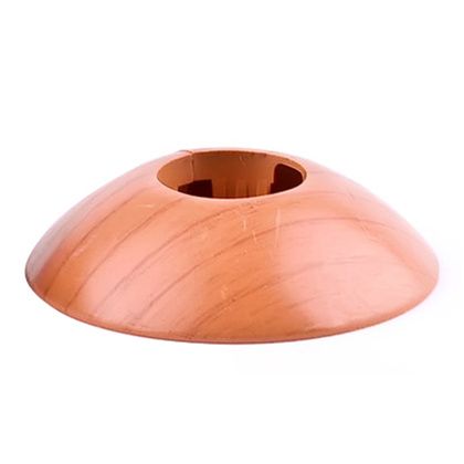 Розетта напольная для металлопластиковых труб D26 мм(2 шт./уп.) Вишня