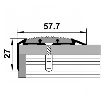 Профиль угловой ПУ 70 (900, 00)