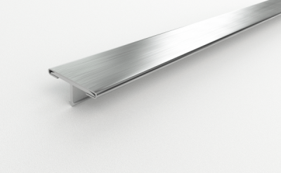 Т-образный профиль ЛС 10 (2700, 001, Сатинированная нержавеющая сталь, AISI 430)