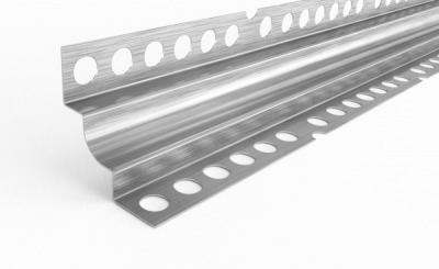 Профиль окантовочный для плитки внутренний ПК 66-10 (2700, 001, Сатинированная нержавеющая сталь, AISI 430)