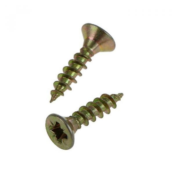 Шуруп желтый цинк 3,5/16 (33) 0916