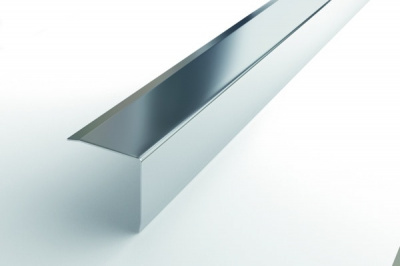 Профиль угловой защитный наружный ПУ 60-1 (2700, 001, Полированная нержавеющая сталь, AISI 304)