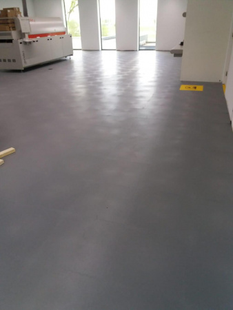 ПВХ Fortelock ESD плитка 2020 скин (тех) (ESD графит)