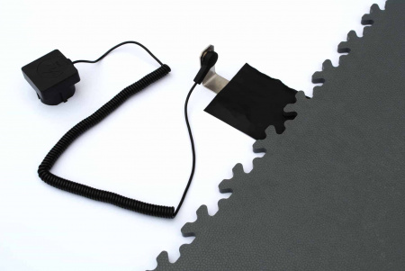 ПВХ Fortelock ESD плитка 2020 скин (тех) (ESD графит)