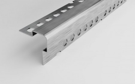 Угловой закругленный профиль для плитки ПКр 12-25