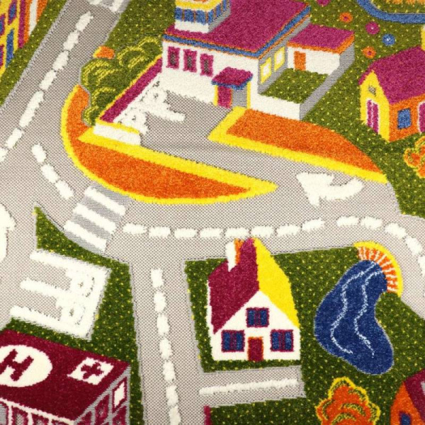 Ковролин Ковры Бреста Киндер-Микс 51980-20 ширина 4м 1