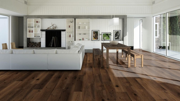 Ламинат Eurohome ART К272 Дуб Громовой (1285х192х12 мм, 33 кл, 4V фаска, уп=1,48м2)