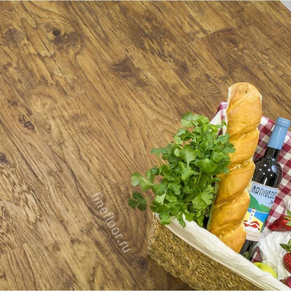 Кварц-виниловая плитка Fine Floor Rich ПЕКАН БАРРОУ FF-1967 5 фото