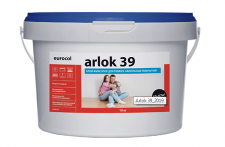 Клей-фиксатор Arlok 39 (1кг) для гибких напольных покрытий