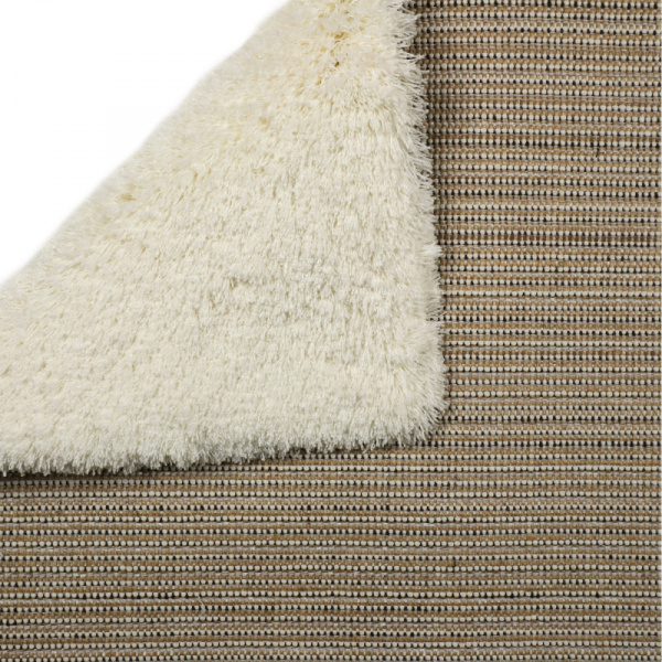 Ковролин Oz Caplan Gold Shaggy 01800A White ширина 4м 4