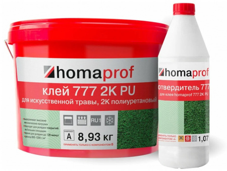 Клей homaprof 777 2K PU Компонент А+В