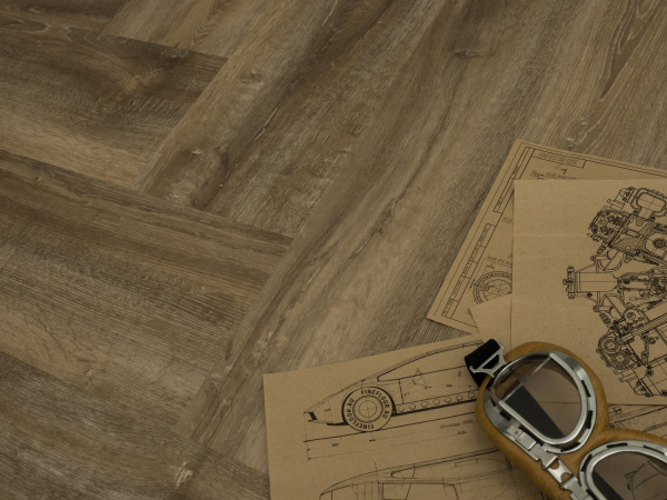 Кварц-виниловая плитка FineFloor Gear Дуб Муджелло FF-1809 1 фото