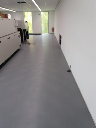 ПВХ Fortelock ESD плитка 2020 скин (тех) (ESD графит)