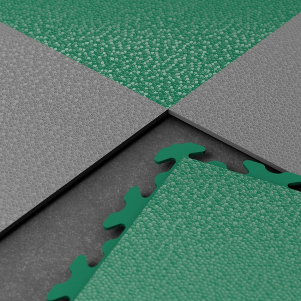 Невидимая плитка Fortelock Invisible ПВХ 2030 змеиная кожа (тех) (Зелёный)