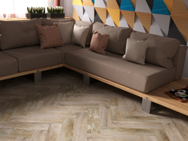 Кварц-виниловая плитка Fine Floor Wood Short Plank Дуб Фуэго FF-420 1 фото