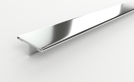 Т-образный профиль ПС 11 (2700, 001, Полированная нержавеющая сталь, AISI 304)