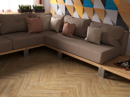 Кварц-виниловая плитка Fine Floor Wood Short Plank Дуб Карлин FF-407 1 фото
